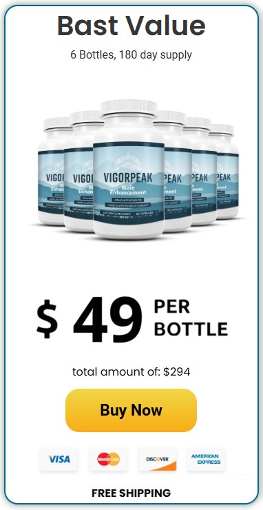 Vigor Peak 6 bottle Price
